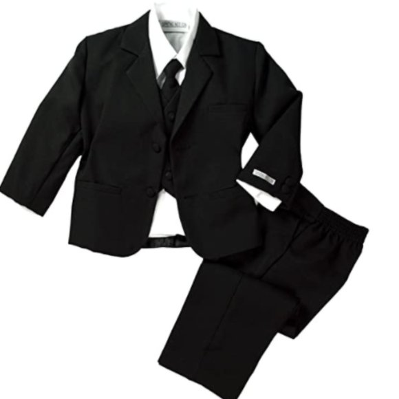 Spring Notion Baby Boys' Classic Fit Formal Black - Picture 1 of 6